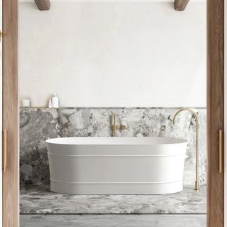 Attica Bondi Freestanding Bath 1500  MATTE  White