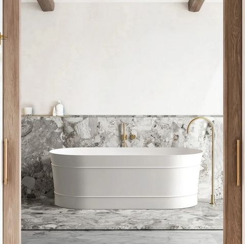 Attica Bondi Freestanding Bath 1500  MATTE  White