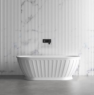 Attica Kensington Freestanding  Bath 1500 MATTE White