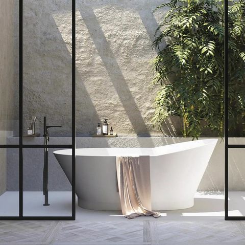 Attica London Freestanding Bath 1700 GLOSS White