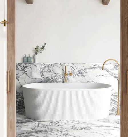 Attica Noosa Freestanding Bath 1500 MATTE White