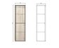 Byron Natural Oak Tall Boy 350x300x1200mm