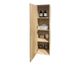 Byron Natural Oak Tall Boy 350x300x1200mm