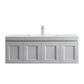 Hampton Mk II 1200 Wall Hung Matte Grey Cabinet Only