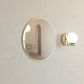 London Frame Mirror Brushed Gold 700mm