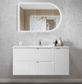 Noosa 1200 Matte White Wall Hung Cabinet Only