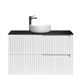 Noosa 900 Matte White Wall Hung Cabinet Only