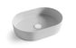 500X340 Oval Basin Matte Grey