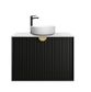 MARLO 750x460x550 Wall Hung Matte Black Cabinet Only