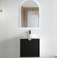 MARLO 600x460x550 Wall Hung Matte Black Cabinet Only