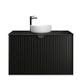 MARLO 900x460x550 Wall Hung Matte Black Cabinet Only