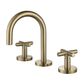 Ryker Brushed Bronze Basin Set 1/4 Turn