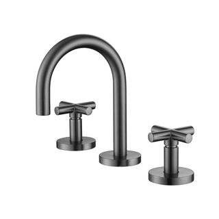 Ryker Gun Metal Basin Set 1/4 Turn