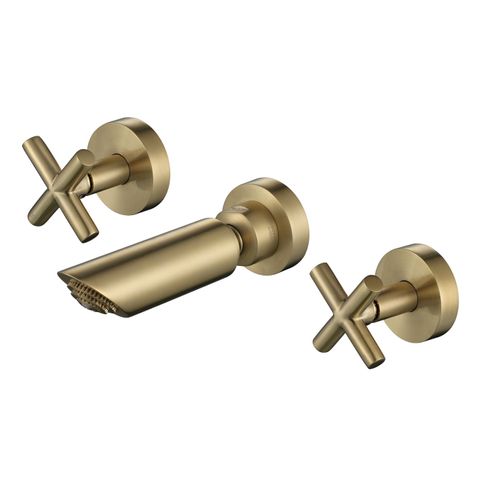 Ryker Brushed Bronze Shower Set 1/4 Turn