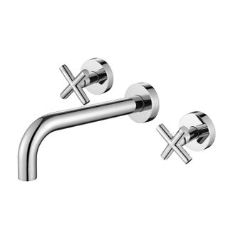 Ryker Chrome Bath Set 1/4 Turn