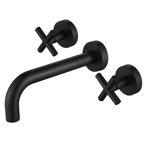 Ryker Matte Black Bath Set 1/4 Turn