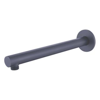 Star PVD Gun Metal Shower Arm Straight 300mm