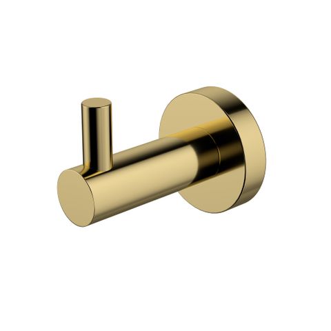 Star PVD Polished Brass Single Robe Hook