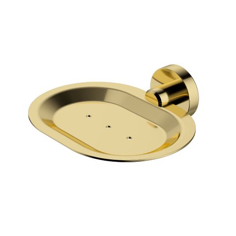 Star PVD Polished Brass Soap Dish