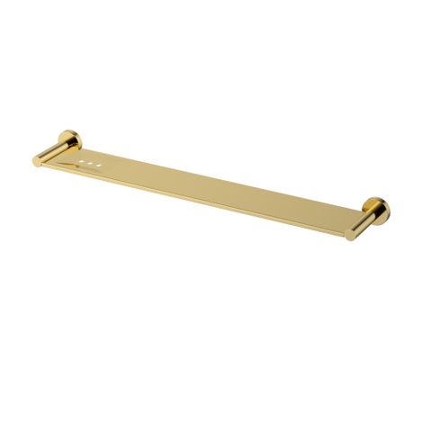 Star PVD Polished Brass Metal Shelf