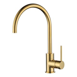 Star PVD Polished Brass 35mm Kitchen Mixer