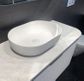 Portofino Solid Surface Basin Matte White 500x350x135