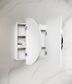 LED BONDI 1500x900 Shaving Cabinet Matte White