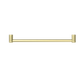 MECCA CARE 25MM GRAB RAIL 300MM BRUSHED GOLD