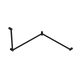 MECCA CARE 32MM DDA TOILET GRAB RAIL SET 90 DEGREE CONTINUOUS 600X1065X1025MM MA