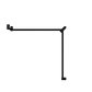 MECCA CARE 32MM DDA TOILET GRAB RAIL SET 90 DEGREE CONTINUOUS 600X1065X1025MM MA