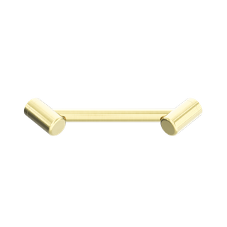 MECCA CARE 25MM FOOTREST CORNER GRAB RAIL 215MM BRUSHED GOLD