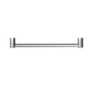 MECCA CARE 32MM GRAB RAIL 300MM CHROME