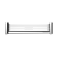 MECCA CARE 25MM GRAB RAIL WITH SHELF 300MM CHROME