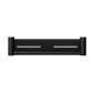 MECCA CARE 25MM GRAB RAIL WITH SHELF 300MM MATTE BLACK