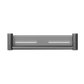 MECCA CARE 25MM GRAB RAIL WITH SHELF 300MM GUN METAL