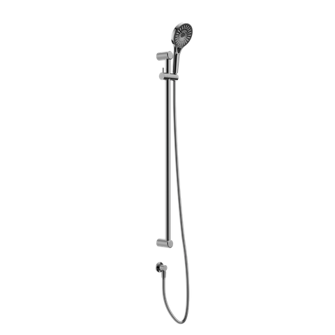 MECCA CARE 25MM GRAB RAIL AND ADJUSTABLE SHOWER RAIL SET 900MM CHROME