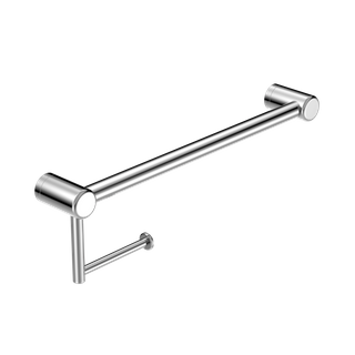 MECCA CARE 25MM TOILET ROLL RAIL 300MM CHROME