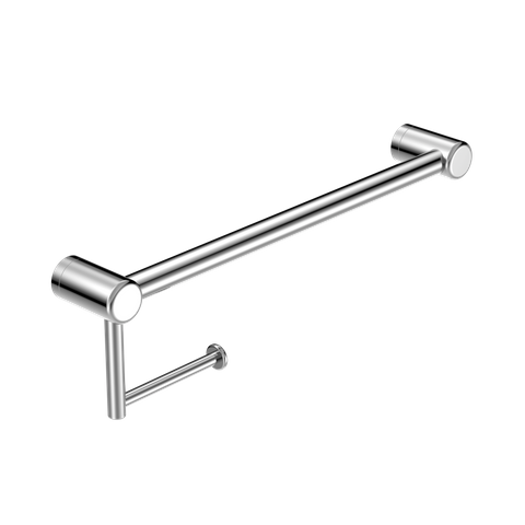 MECCA CARE 25MM TOILET ROLL RAIL 300MM CHROME