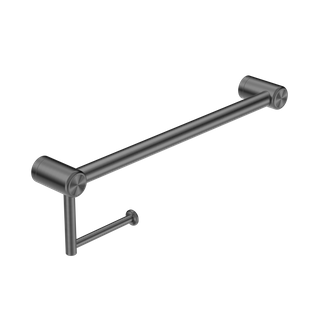 MECCA CARE 25MM TOILET ROLL RAIL 300MM GUN METAL