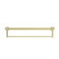 MECCA CARE 32MM GRAB RAIL WITH TOWEL HOLDER 600MM BRUSHED GOLD