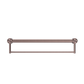 MECCA CARE 32MM GRAB RAIL WITH TOWEL HOLDER 900MM BRUSHED BRONZE