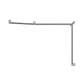 MECCA CARE 32MM DDA TOILET GRAB RAIL SET 45 DEGREE CONTINUOUS 750X965X1025MM CHR