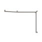 MECCA CARE 32MM DDA TOILET GRAB RAIL SET 45 DEGREE CONTINUOUS 750X965X1025MM BRU