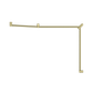 MECCA CARE 32MM DDA TOILET GRAB RAIL SET 45 DEGREE CONTINUOUS 750X965X1025MM BRU