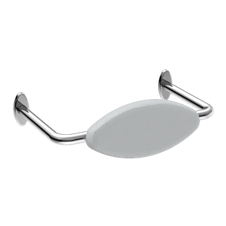 MECCA CARE DDA TOILET BACKREST CHROME