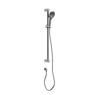 MECCA CARE 32MM GRAB RAIL AND ADJUSTABLE SHOWER RAIL SET 900MM CHROME