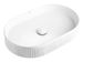 Kensington 560X350x120 Oval Basin MATTE WHITE