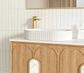 Laguna 1800x460 Wall hung Natural American Oak Vanity Cab Only