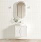 Laguna 600x460 Wall hung Satin White Vanity Cab Only