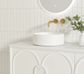 Laguna 1500x460 Wall hung Satin White Vanity Cab Only